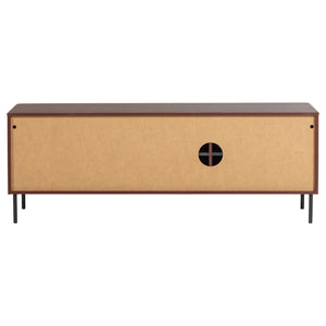 WOOOD Gunnar tv-meubel 154 cm Bordeauxrood