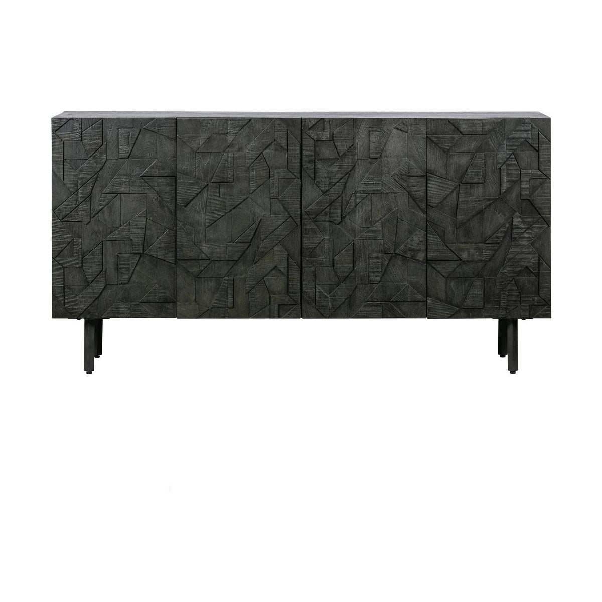 WOOOD Counter dressoir Zwart
