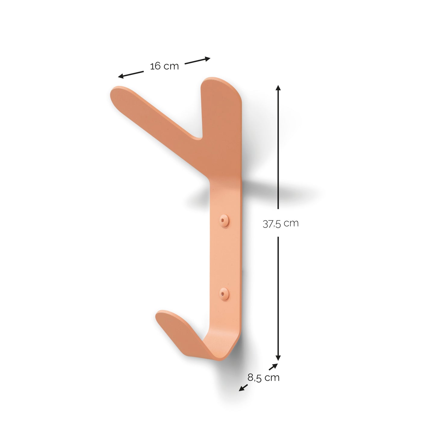 Spinder Design Frondo Hook wandhaak Clay Terra