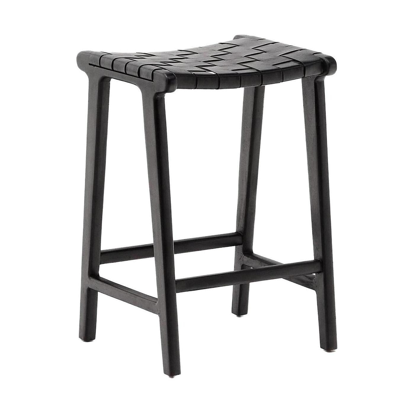 Kave Home Calixta barkruk H67 Black