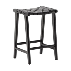 Kave Home Calixta barkruk H67 Black