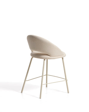 Kave Home Bonali barkruk H65 chenille Beige