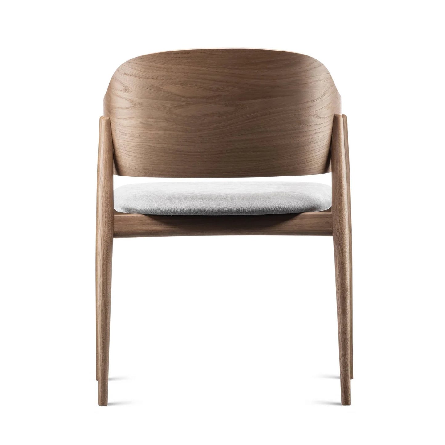 HelloChair HC304 Yura eetkamerstoel Ines 03 Fog eiken monaco