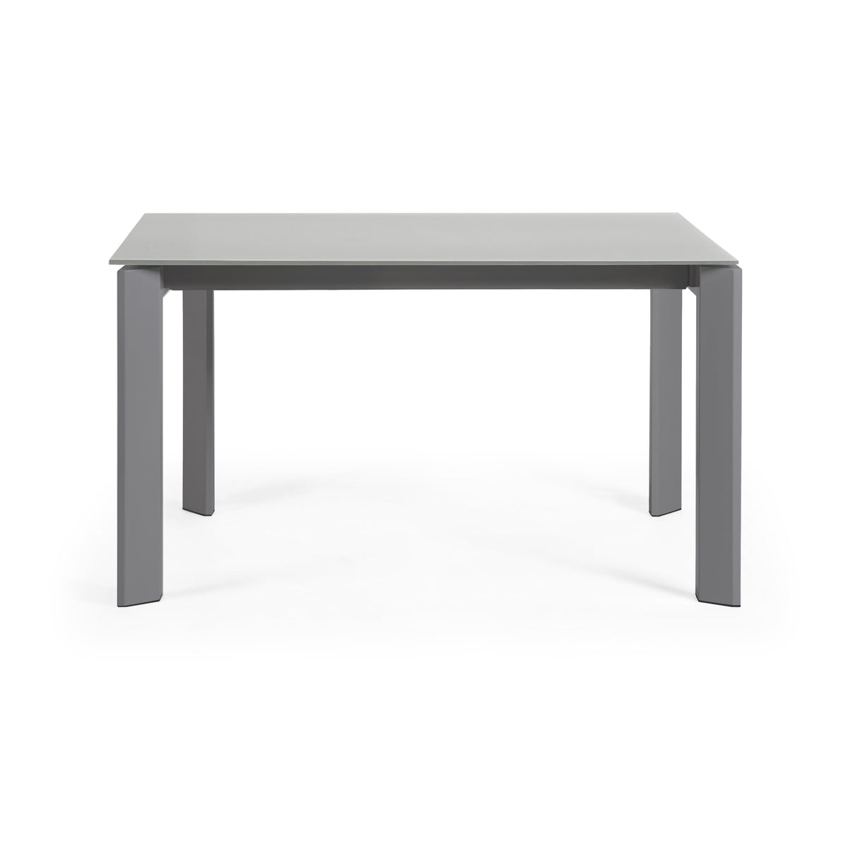 Kave Home Axis eettafel uitschuifbaar 140/200x90 cm Grijs