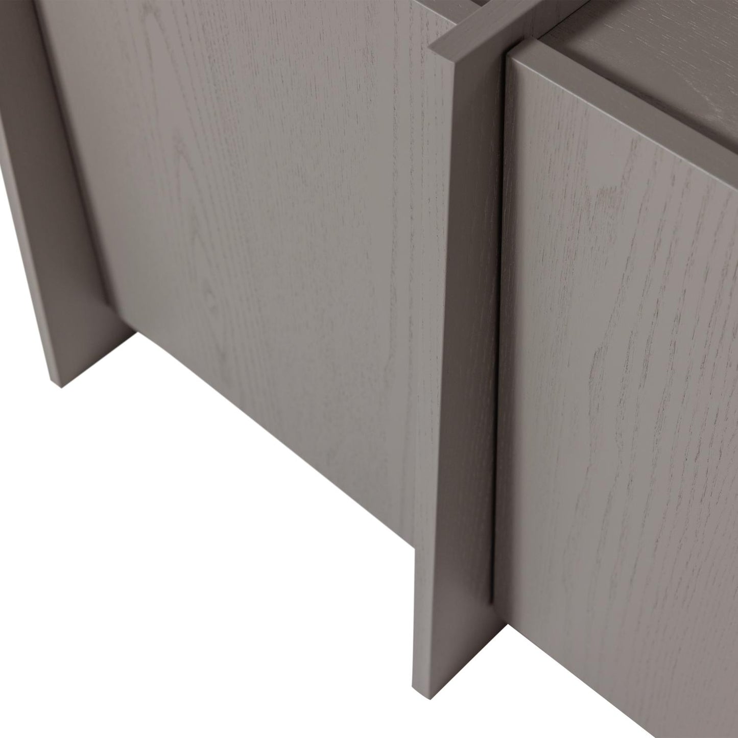 WOOOD Brock tv-meubel 102 cm Warmgrijs