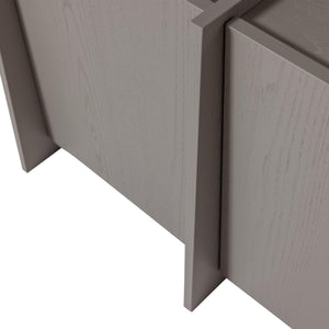 WOOOD Brock tv-meubel 102 cm Warmgrijs