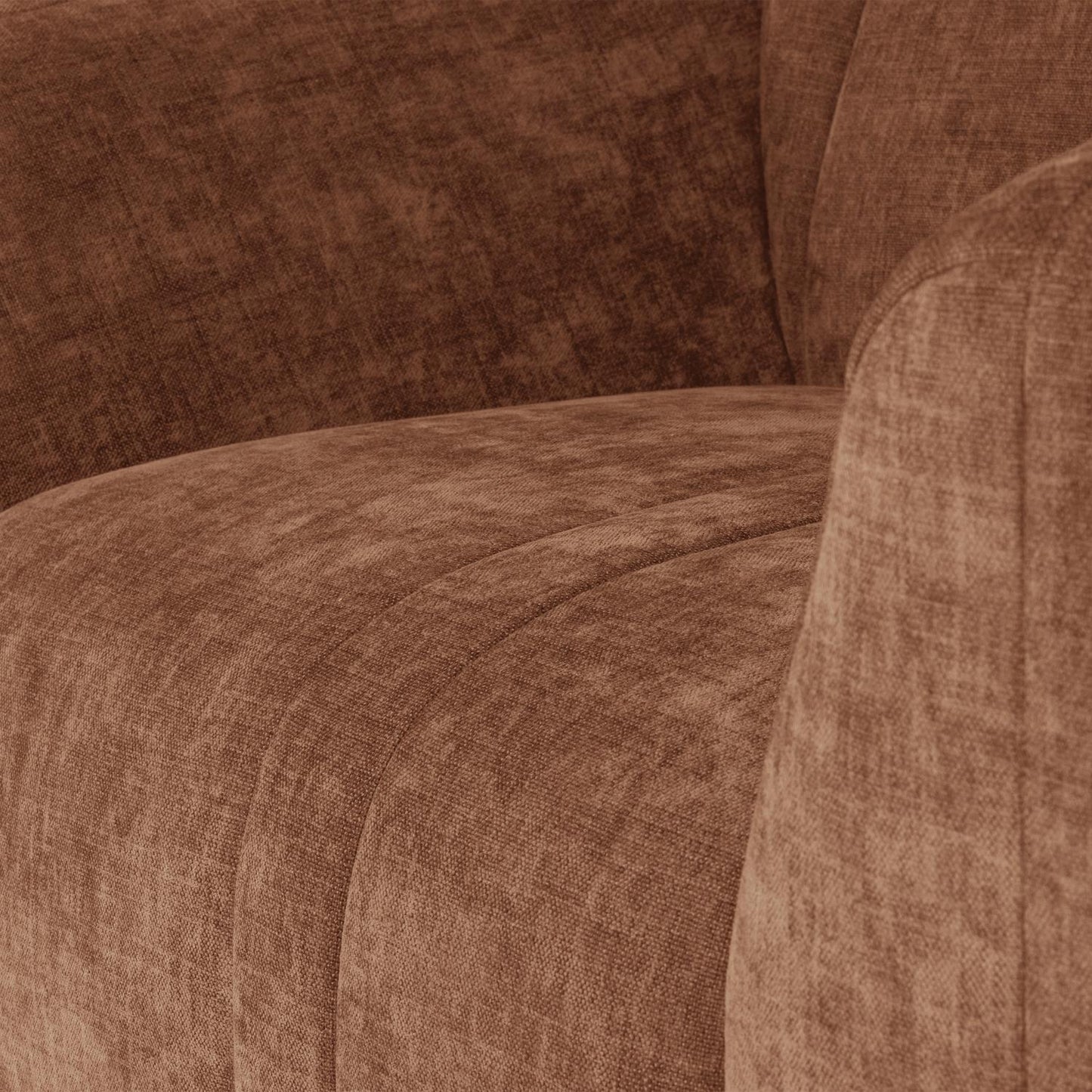 WOOOD Omaire fauteuil Roestbruin