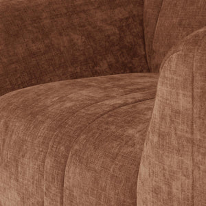 WOOOD Omaire fauteuil Roestbruin