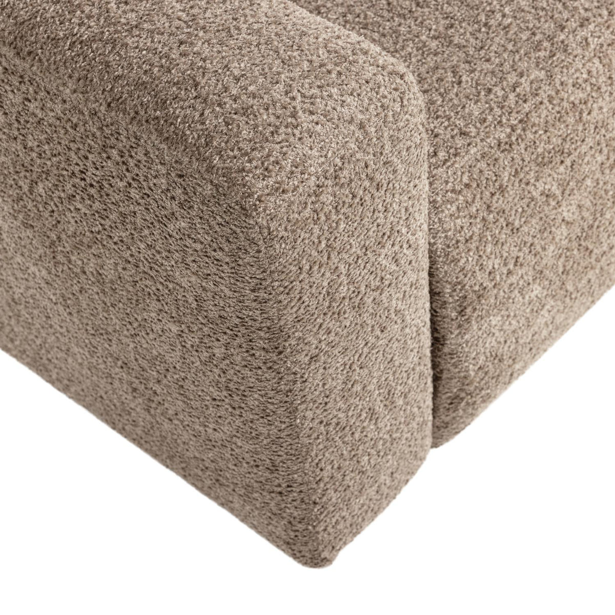 WOOOD Mojo Base 1-zits element arm links wollig Donkerzand