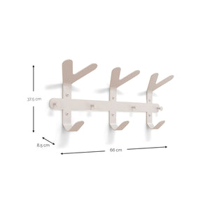 Spinder Design Frondo wandkapstok Silky Taupe