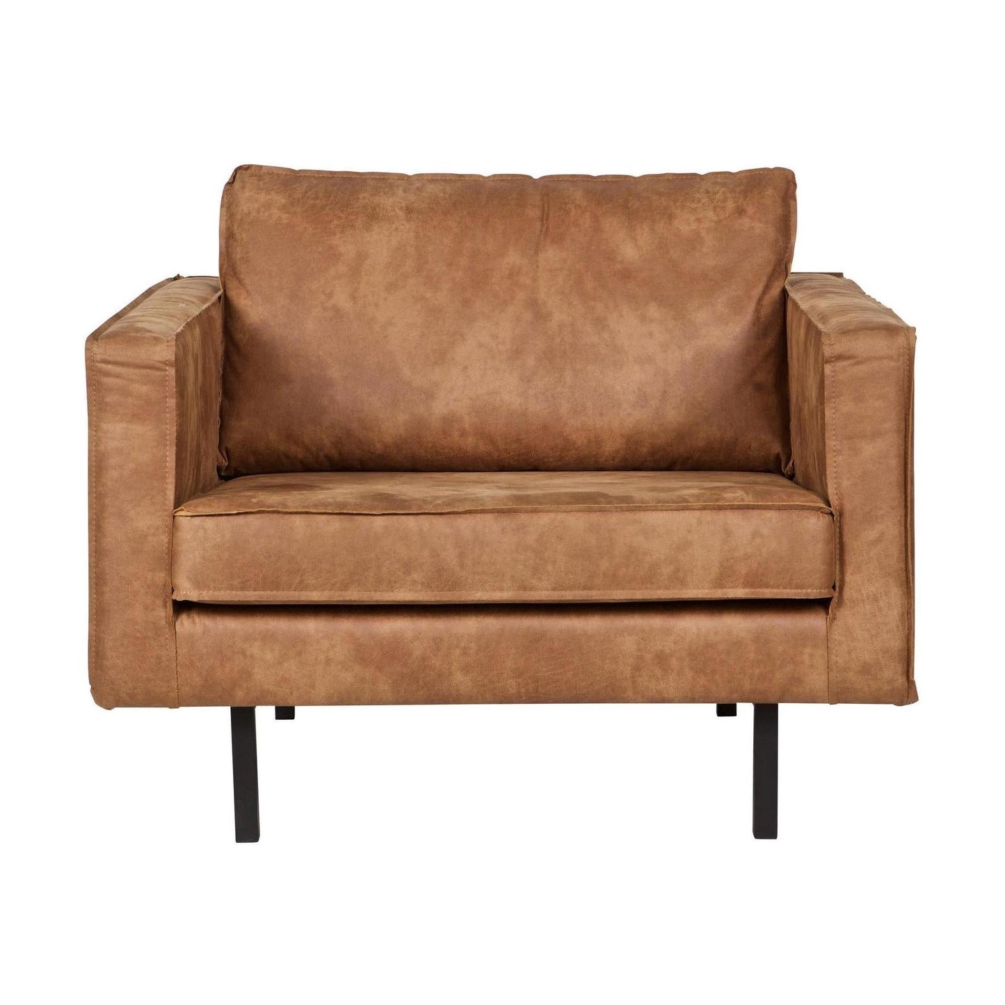 WOOOD Rodeo fauteuil eco-leer Cognac