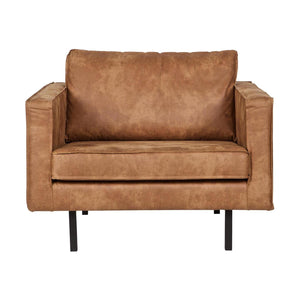 WOOOD Rodeo fauteuil eco-leer Cognac