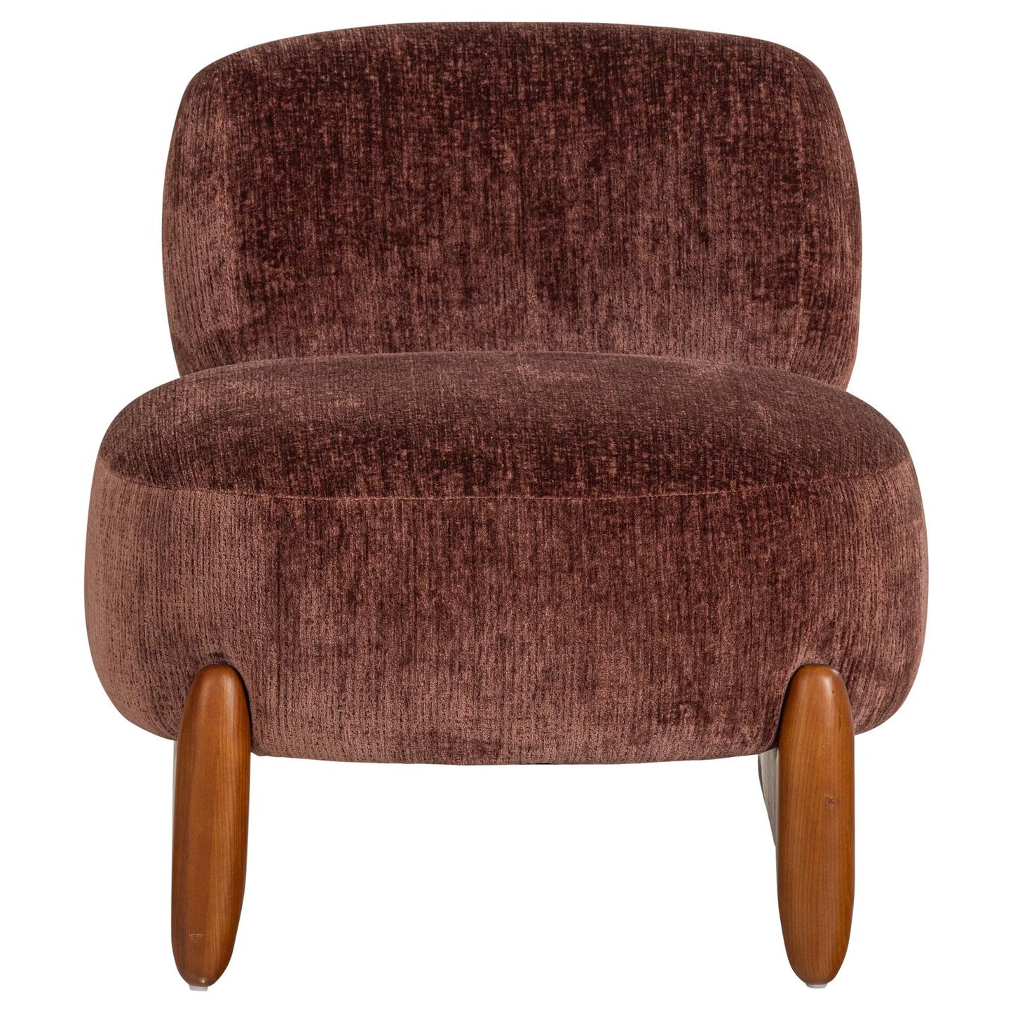 WOOOD Runi fauteuil Paars/Bruin
