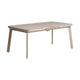Kave Home Izola tuintafel uitschuifbaar rechthoek 185x100 cm Taupe