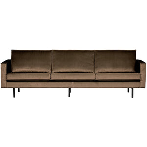 WOOOD Rodeo 3-zits bank velvet Taupe
