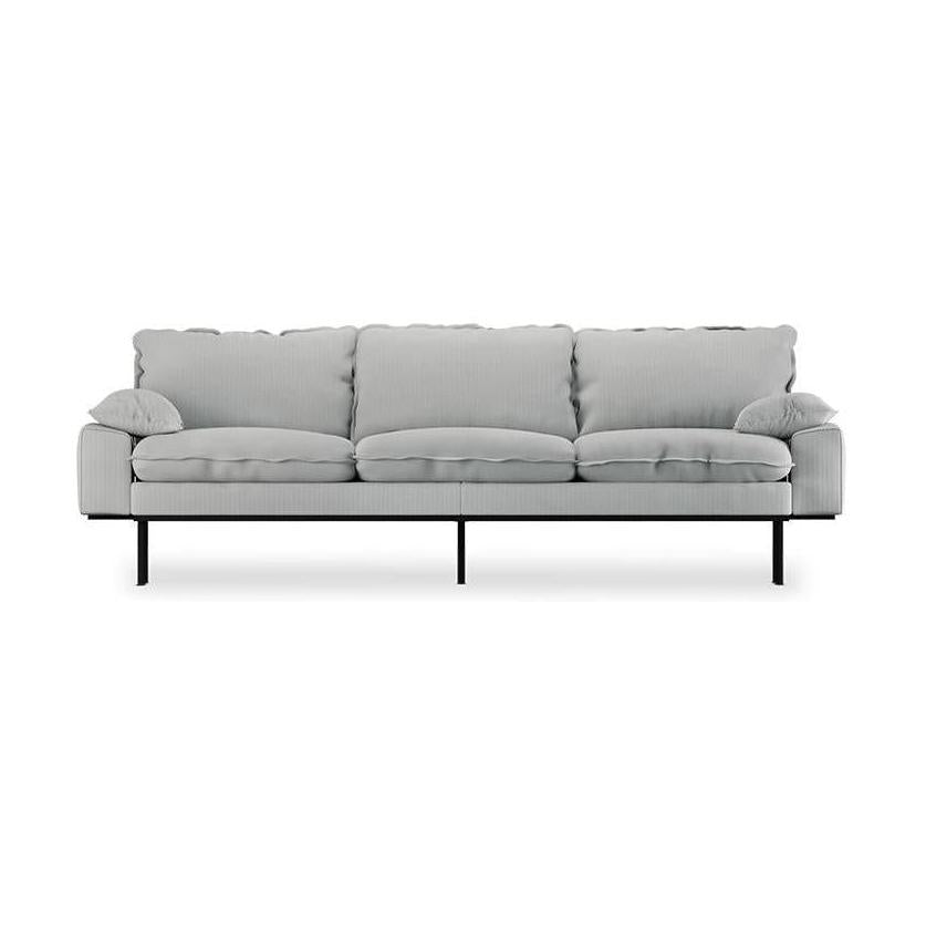 HKliving Retro 4-zitsbank Corduroy Rib Cream
