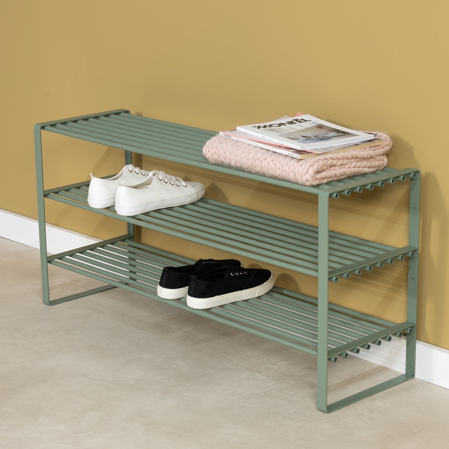 Spinder Design Rex SR 2 - 100 cm schoenenrek Dusty Green