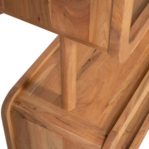 WOOOD Rattle open kast Naturel