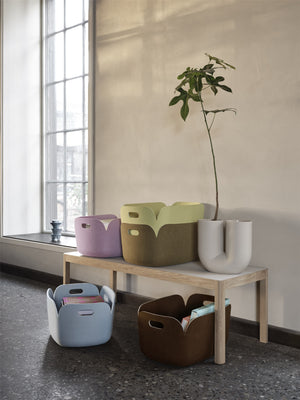 Muuto Restore opbergmand 48x35 cm Midnight Blue