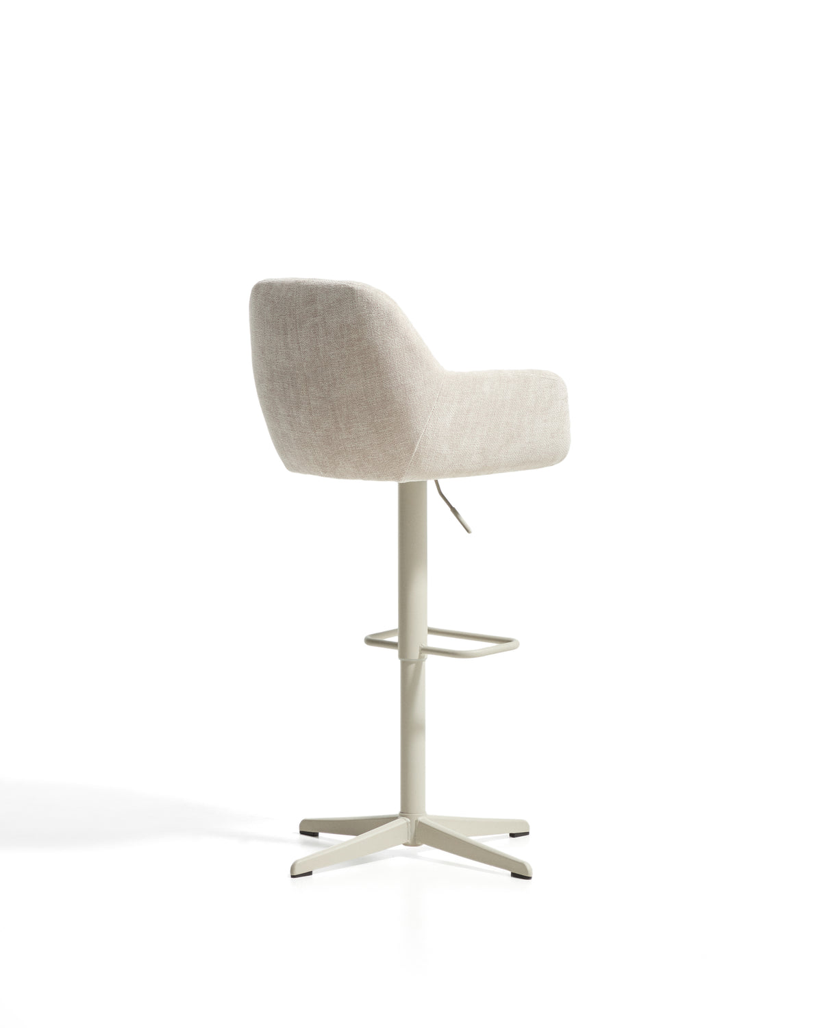 Kave Home Dorina verstelbare barkruk Beige
