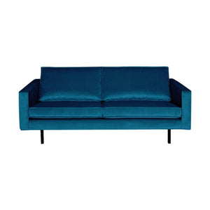 WOOOD Rodeo 2,5-zits bank velvet blauw