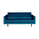 WOOOD Rodeo 2,5-zits bank velvet blauw