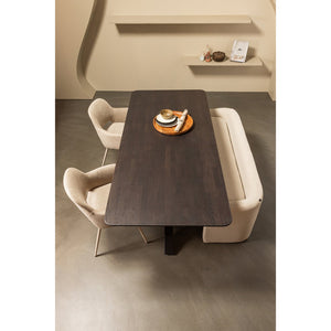 WOOOD Zone eetkamerbank 160 cm Beige