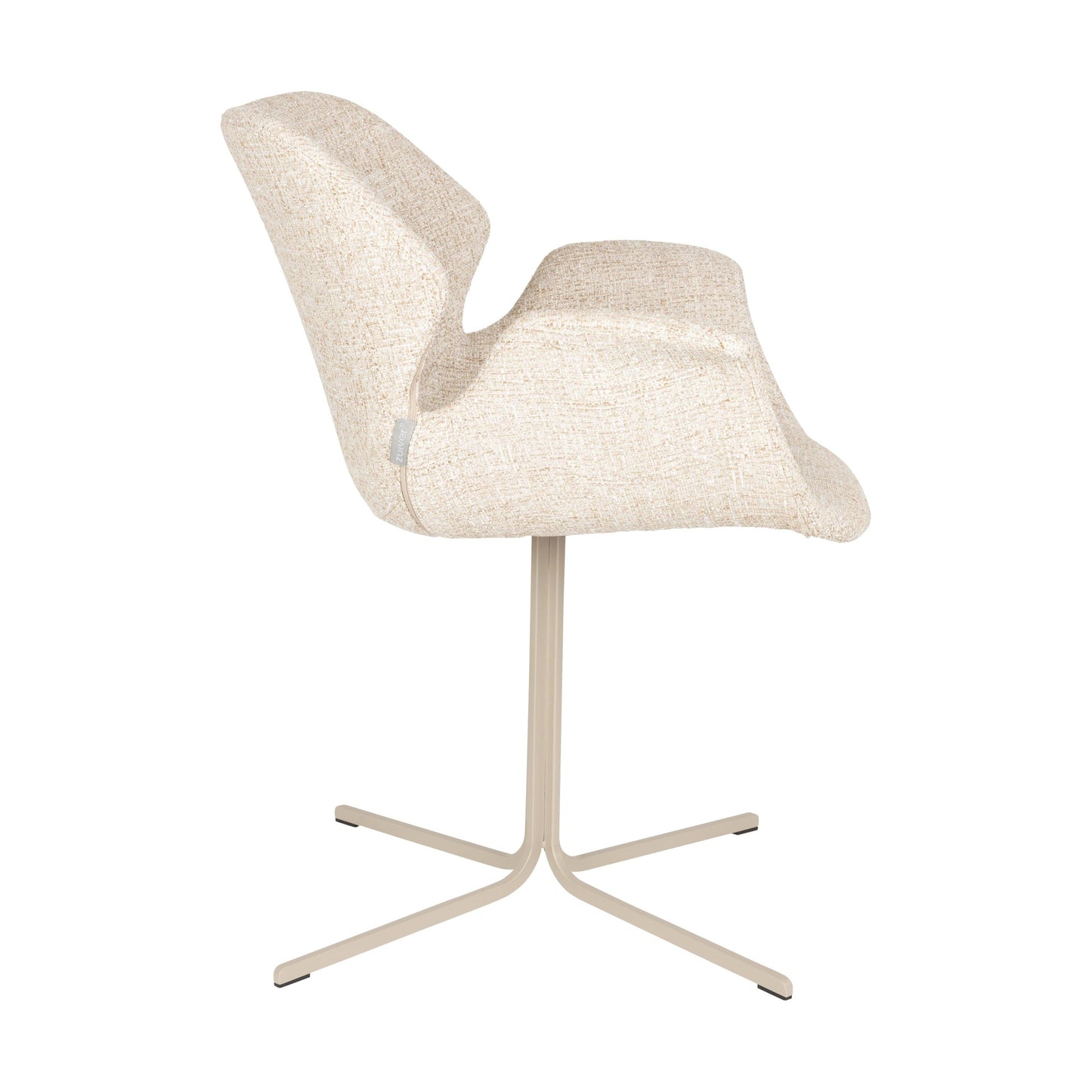 Zuiver Nikki eetkamerstoel Beige
