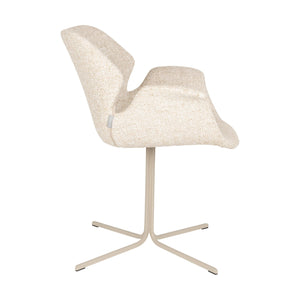 Zuiver Nikki eetkamerstoel Beige