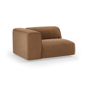 HKliving Flake bank left 1,5-seat Corduroy Aged Gold