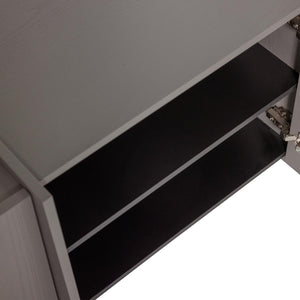 WOOOD Brock tv-meubel 102 cm Warmgrijs