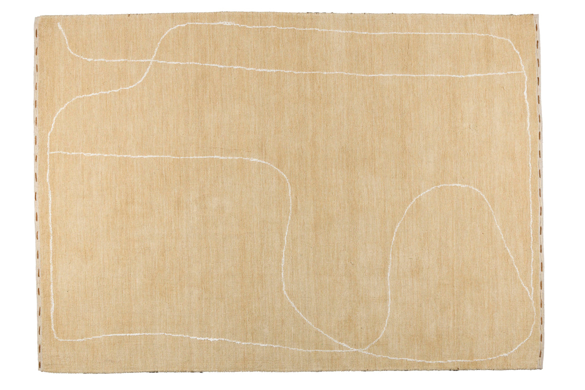 Zuiver Doodle vloerkleed 200x300 cm Beige