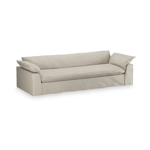 HKliving Nomad bank 305 cm Pure Ivory