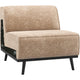 WOOOD Statement 1-zits element Chenille Velvet Perzikroze