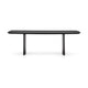 Kave Home Litto eettafel 240x100 cm Black