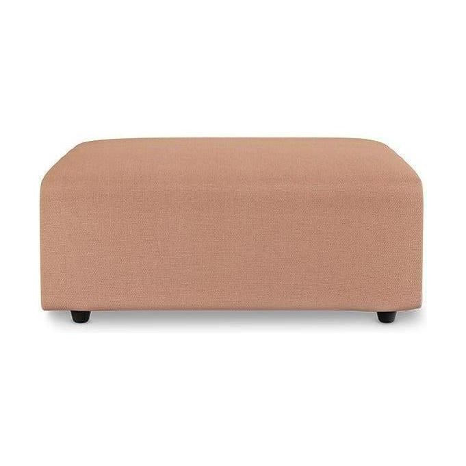 HKliving Jax hocker Linen Dusty Rose