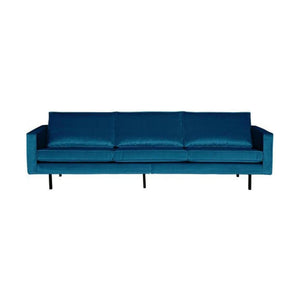 WOOOD Rodeo 3-zits bank velvet Blauw