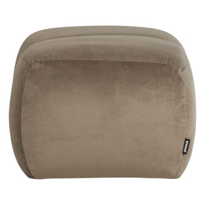 WOOOD Mojo poef velvet Khaki