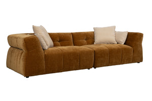 Dutchbone Hodge 4,5-zitsbank Okergeel