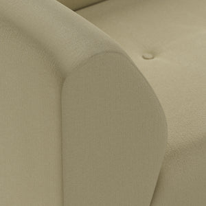 HKliving Vint bank left 1,5-seat Knotted Sage