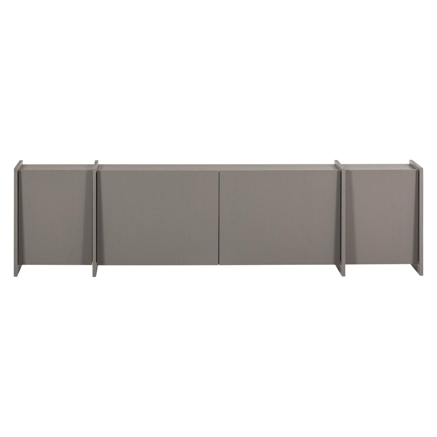 WOOOD Brock tv-meubel 200 cm Warmgrijs