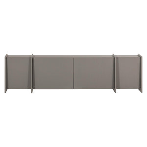 WOOOD Brock tv-meubel 200 cm Warmgrijs