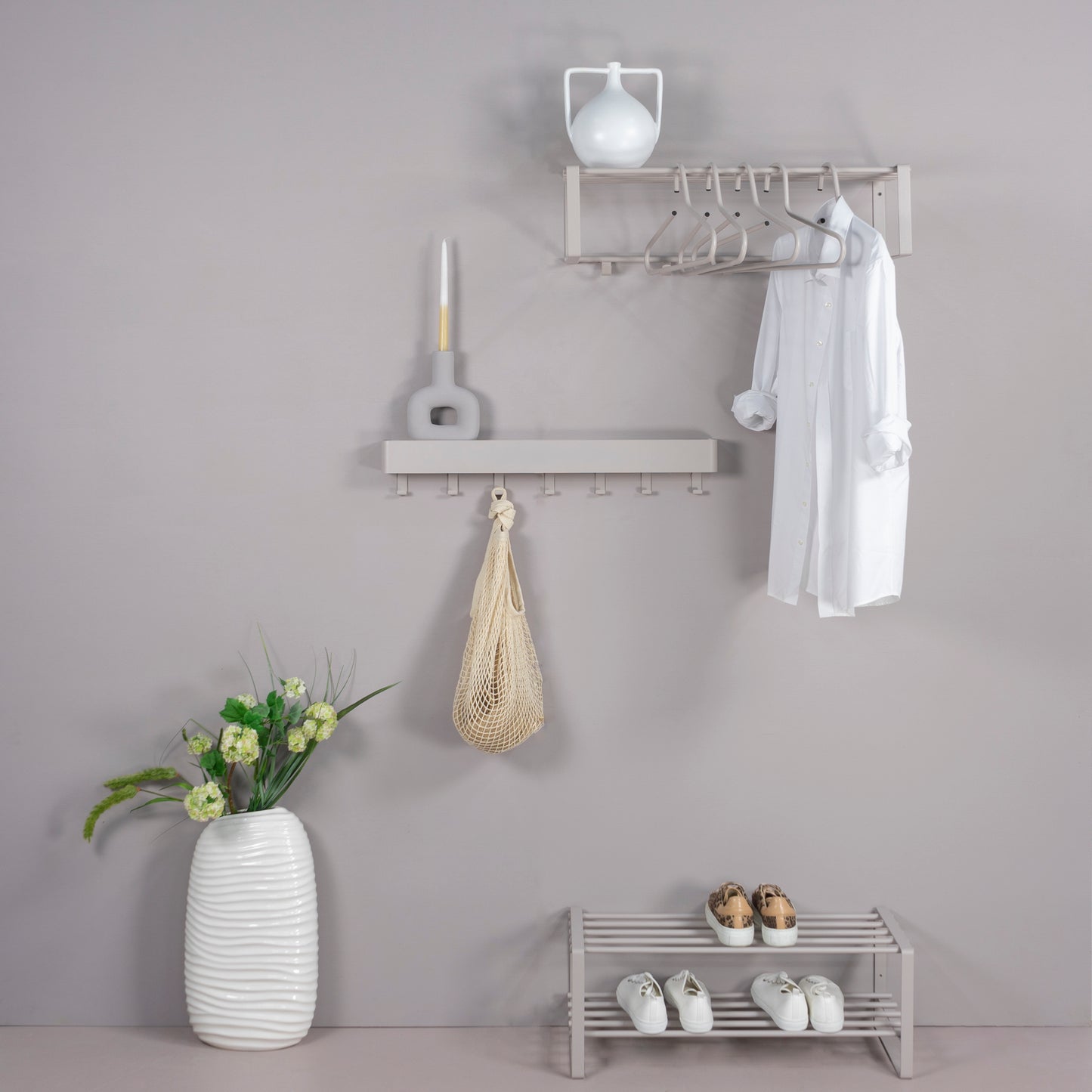 Spinder Design Rex SR schoenenrek Silky Taupe
