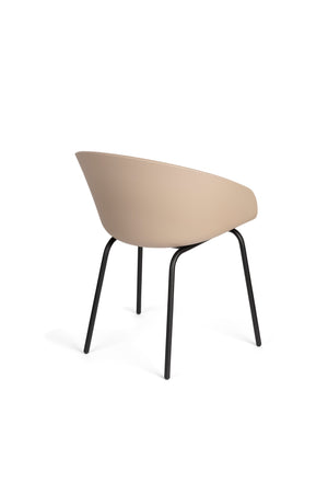 Zuiver Void eetkamerstoel Latte Brown