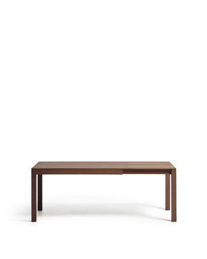Kave Home Narevi eettafel uitschuifbaar rechthoek 170x80 cm Dark brown