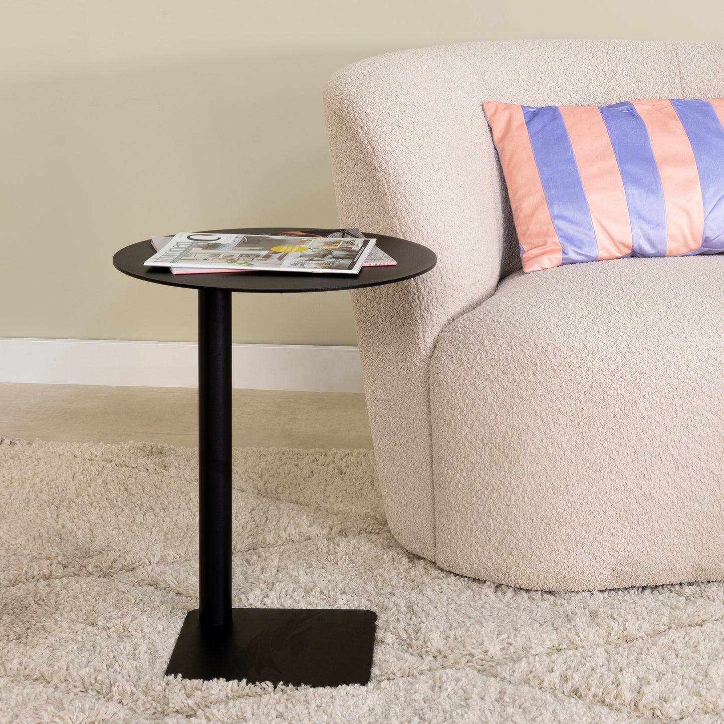 Spinder Design Sunny bijzettafel Zwart