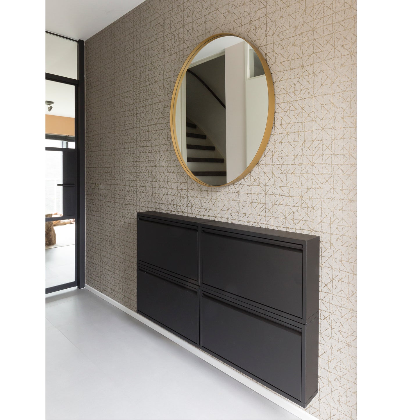 Spinder Design Billy 1 schoenenkast Zwart