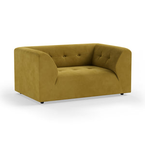 HKliving Vint loveseat Royal Velvet Thai Curry