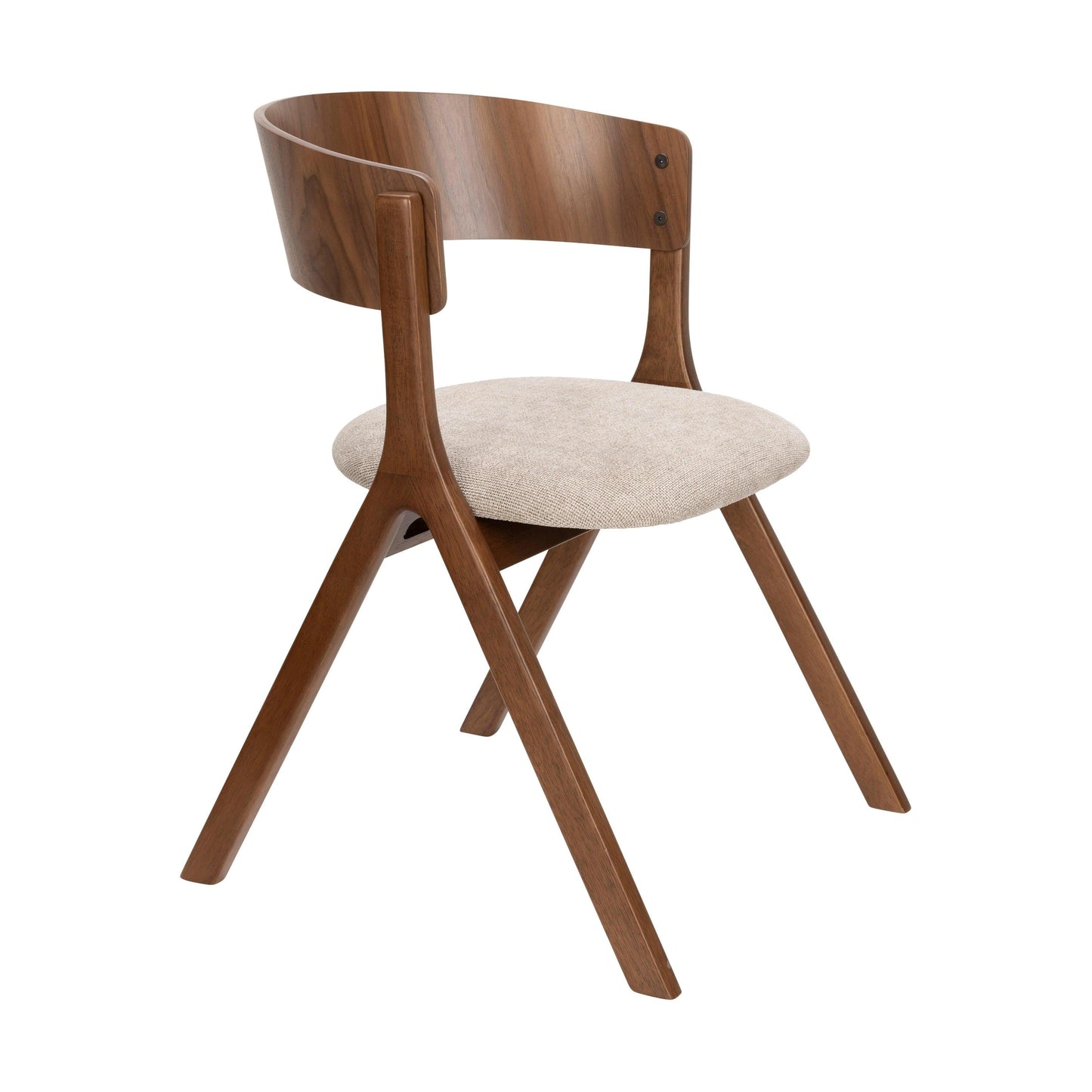 Dutchbone Bresso eetkamerstoel Beige