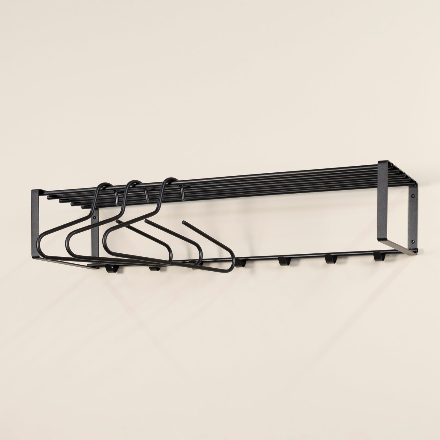 Spinder Design Rex 2 XL wandkapstok Zwart